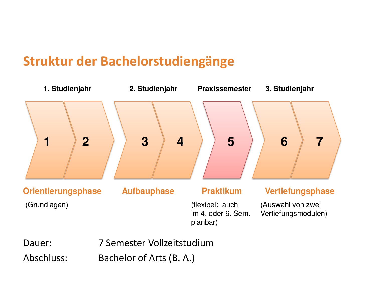 BA-Studiengänge