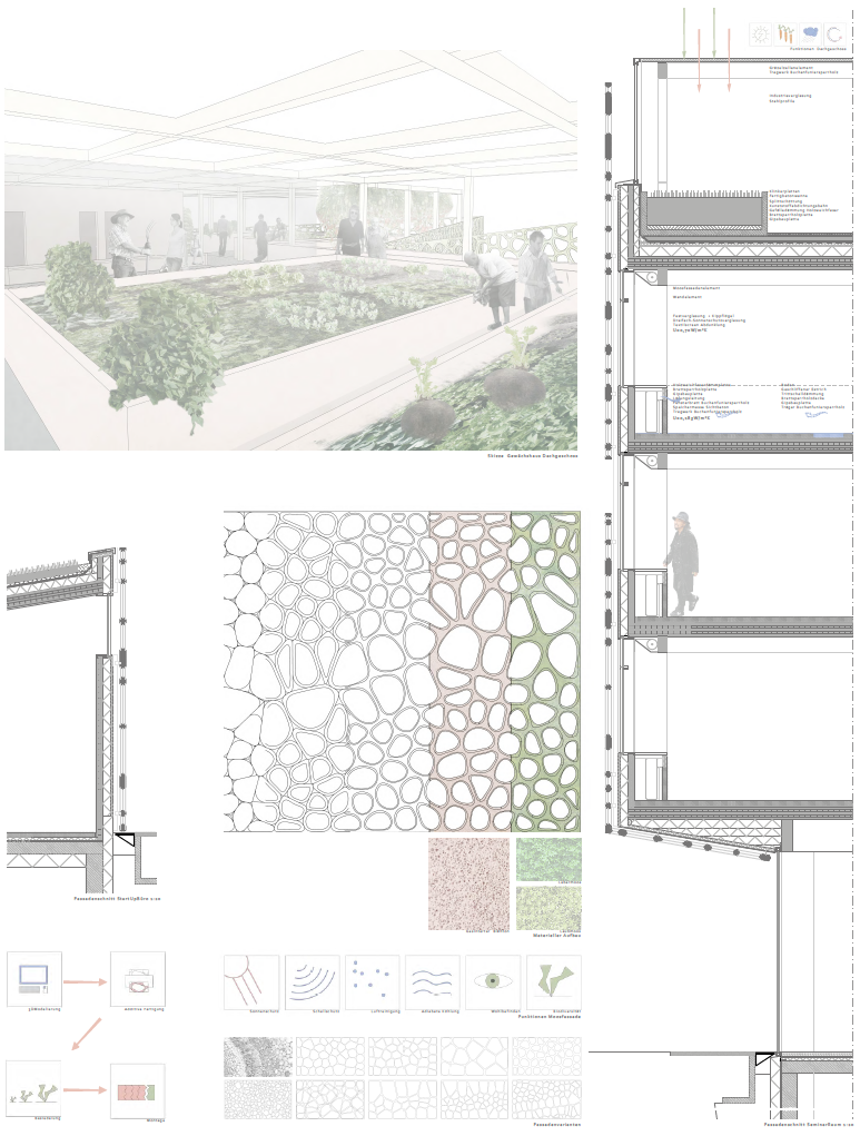 Detailplanung Fassade mit parametrischer Optimierung (Abb.: Paul Brückner)