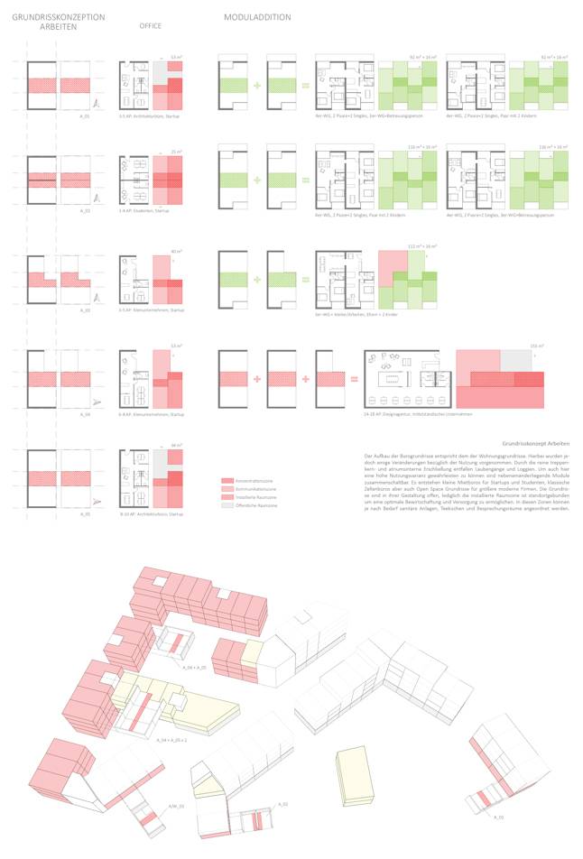 Grundrisskonzeption "Arbeiten" (Abb.: Tobias Breuer)