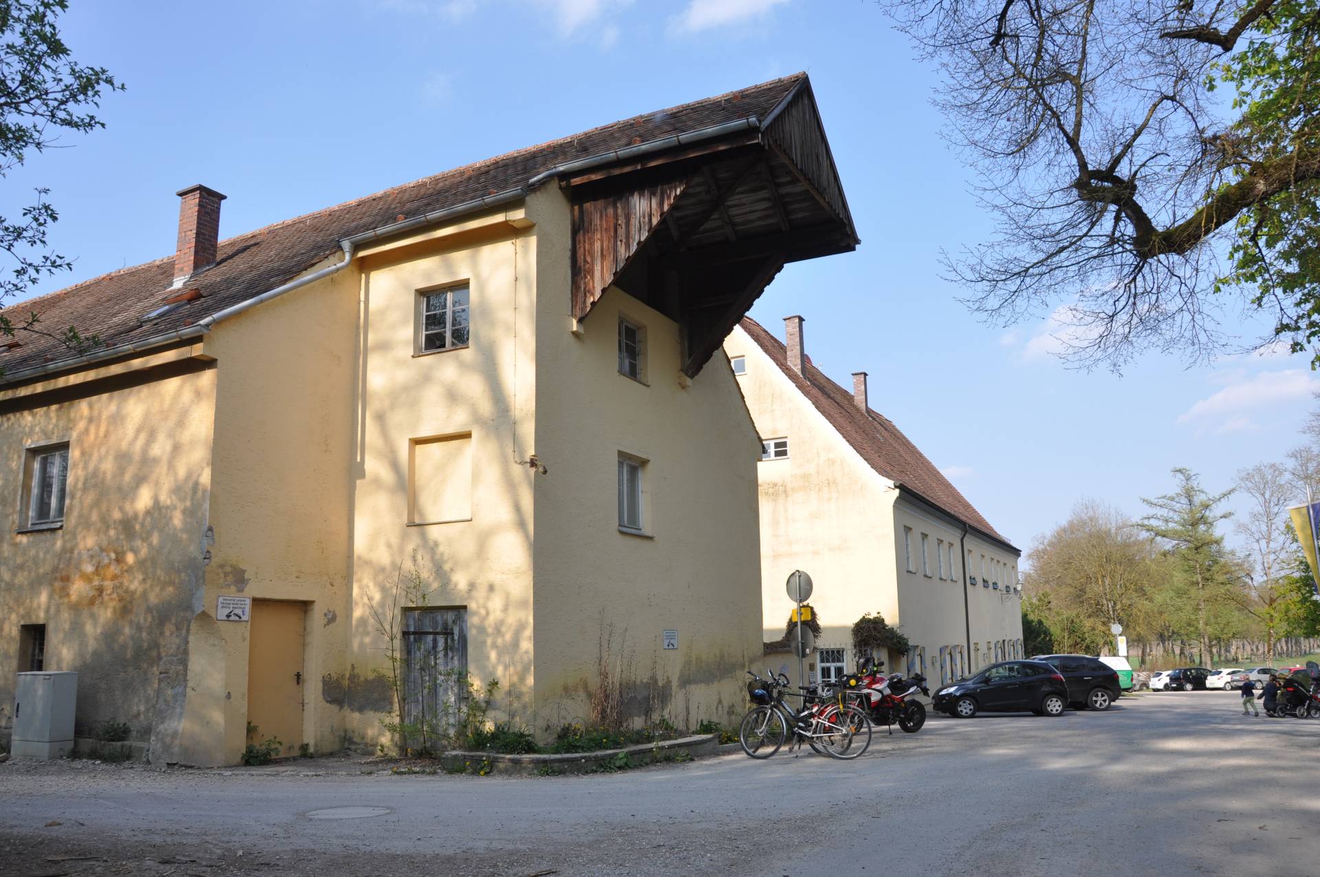 Der Gutshof Wellenburg im Bestand 