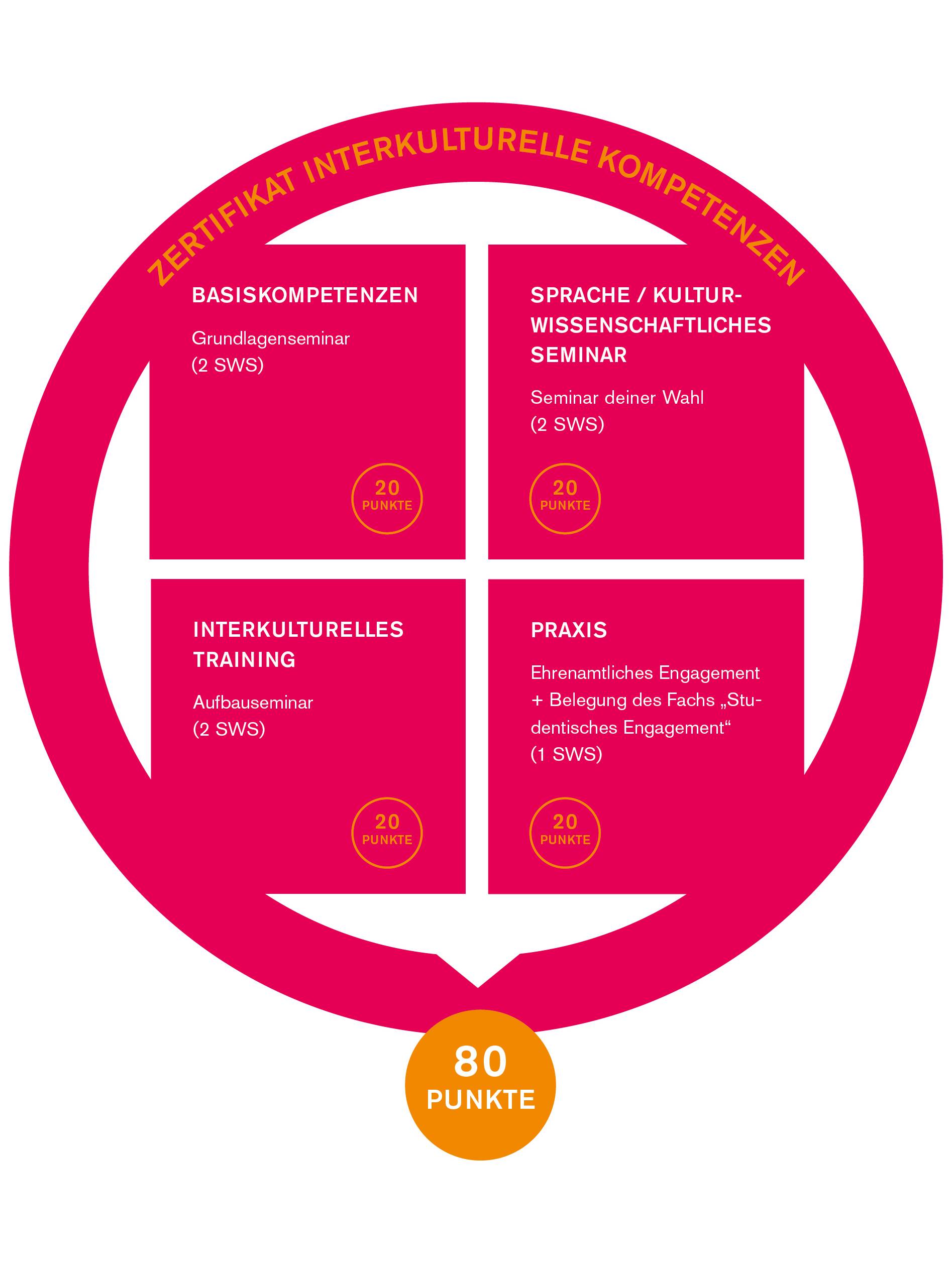 Grafik Zertifikat für Interkulturelle Kompetenzen