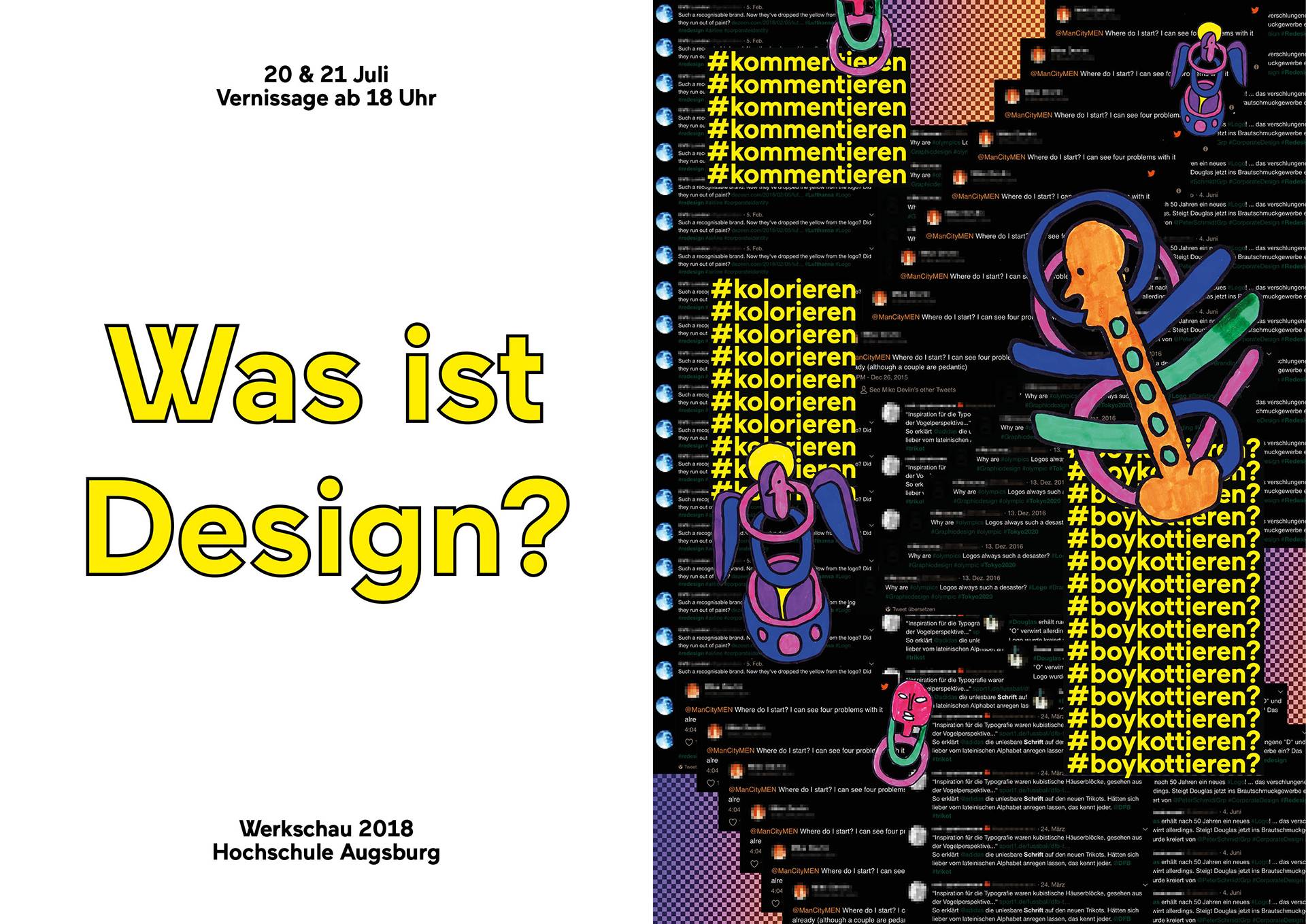 Werkschau Plakat Werkschau Plakat