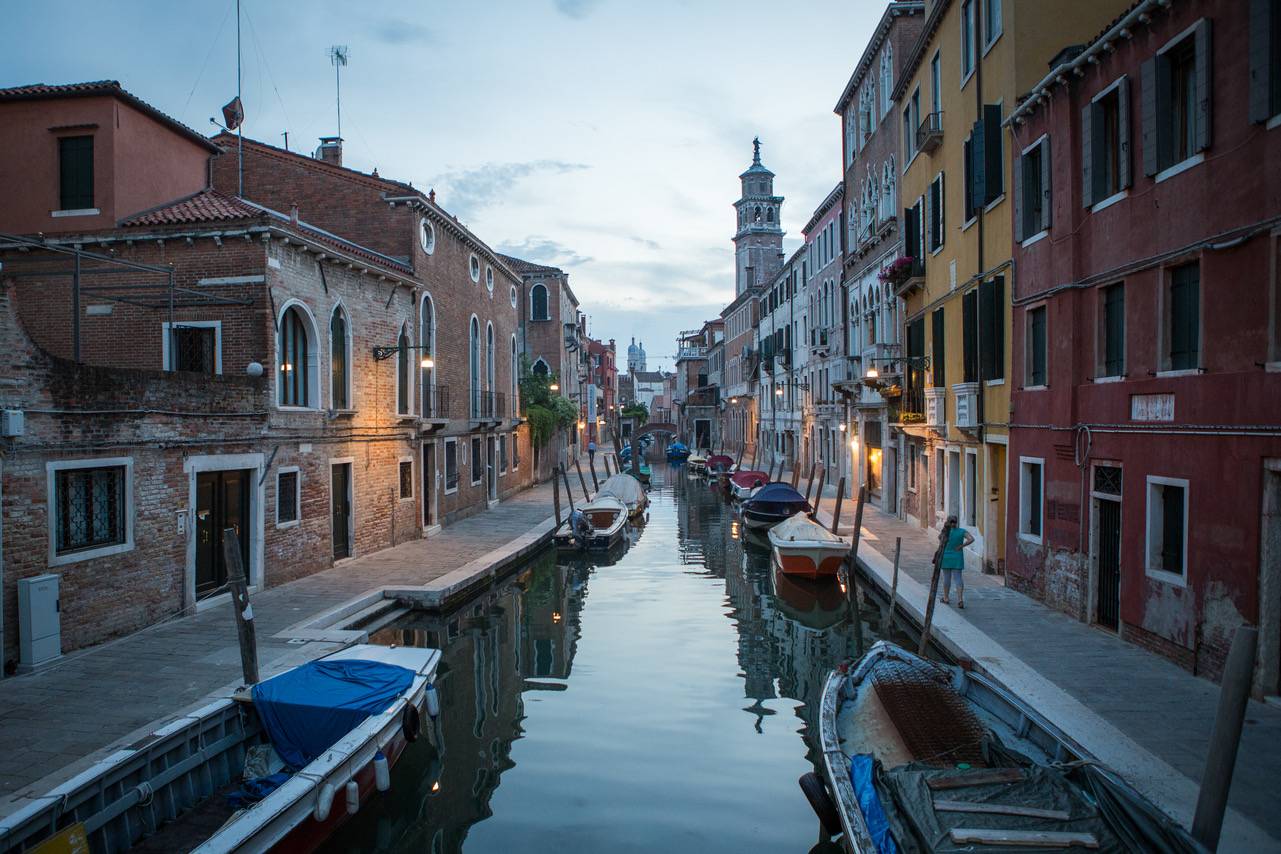 Venedig am späten Abend (Foto: Peter Rix)