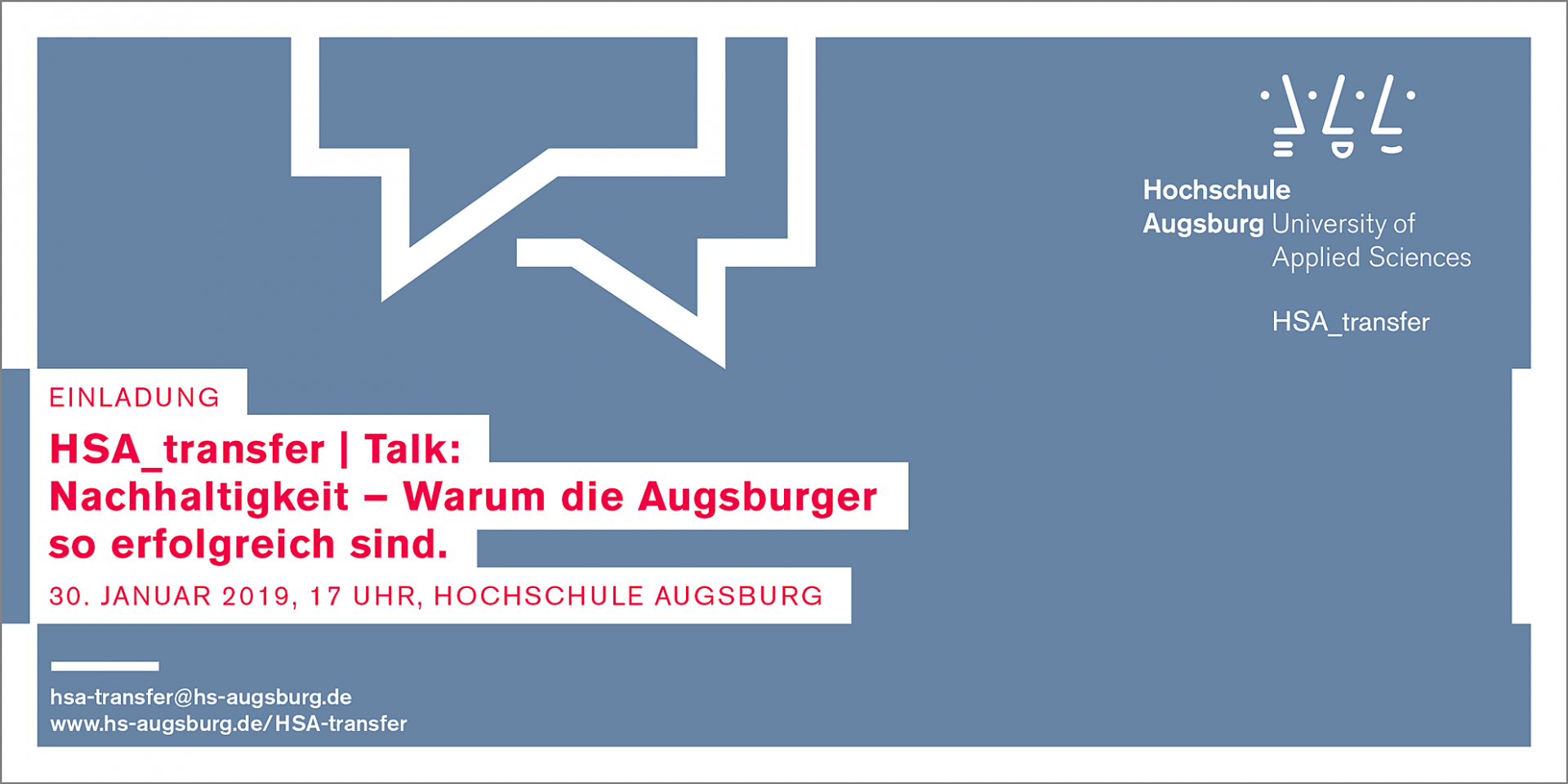 HSA_transfer | Talk - gibt Raum für gesellschaftliche Debatten.