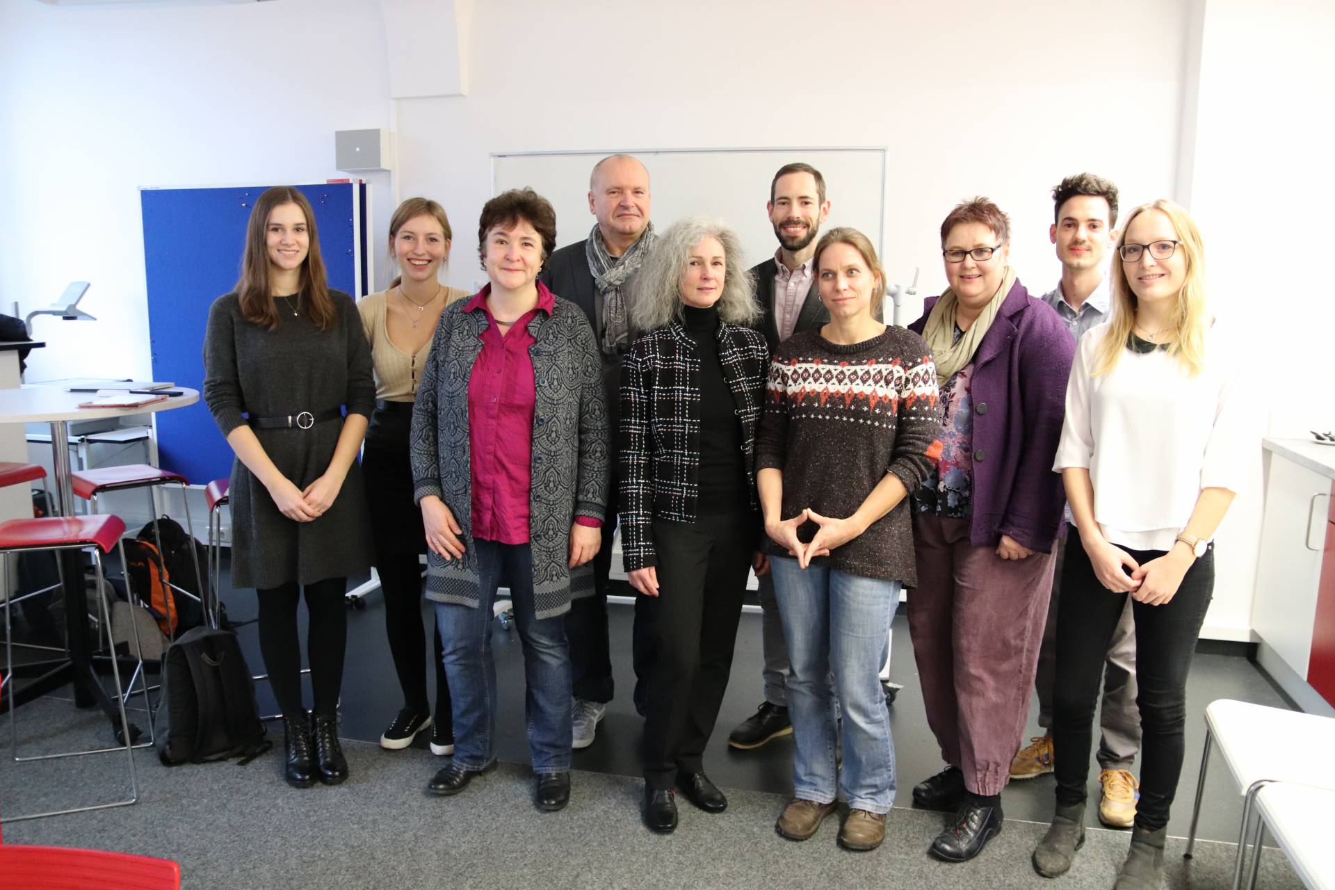 Teilnehmer und Teilnehmerinnen des interdisziplinären Workshops &quot;Betriebliches Gesundheitsmanagements&quot; 