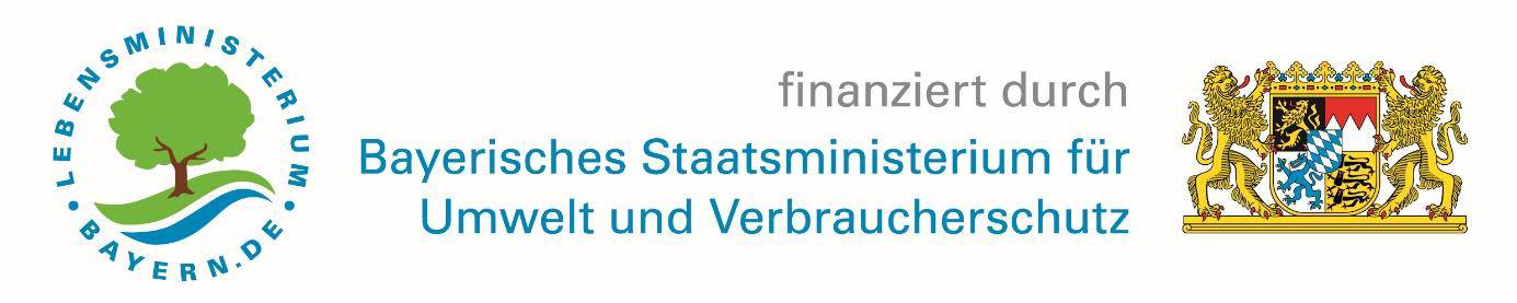 Finanziert durch Bayerisches Staatsministerium für Umwelt und Verbraucherschutz