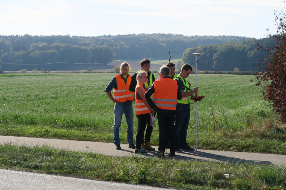 Terrestrische und Satellitengestützte Vermessung des Planungsraums Terrestrische und Satellitengestützte Vermessung des Planungsraums