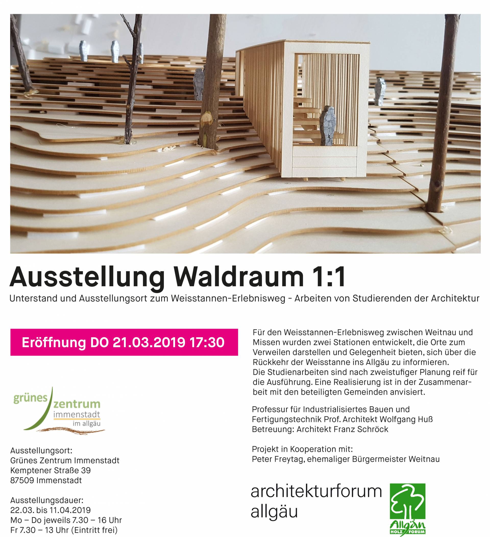 Ausstellung Waldraum 1:1