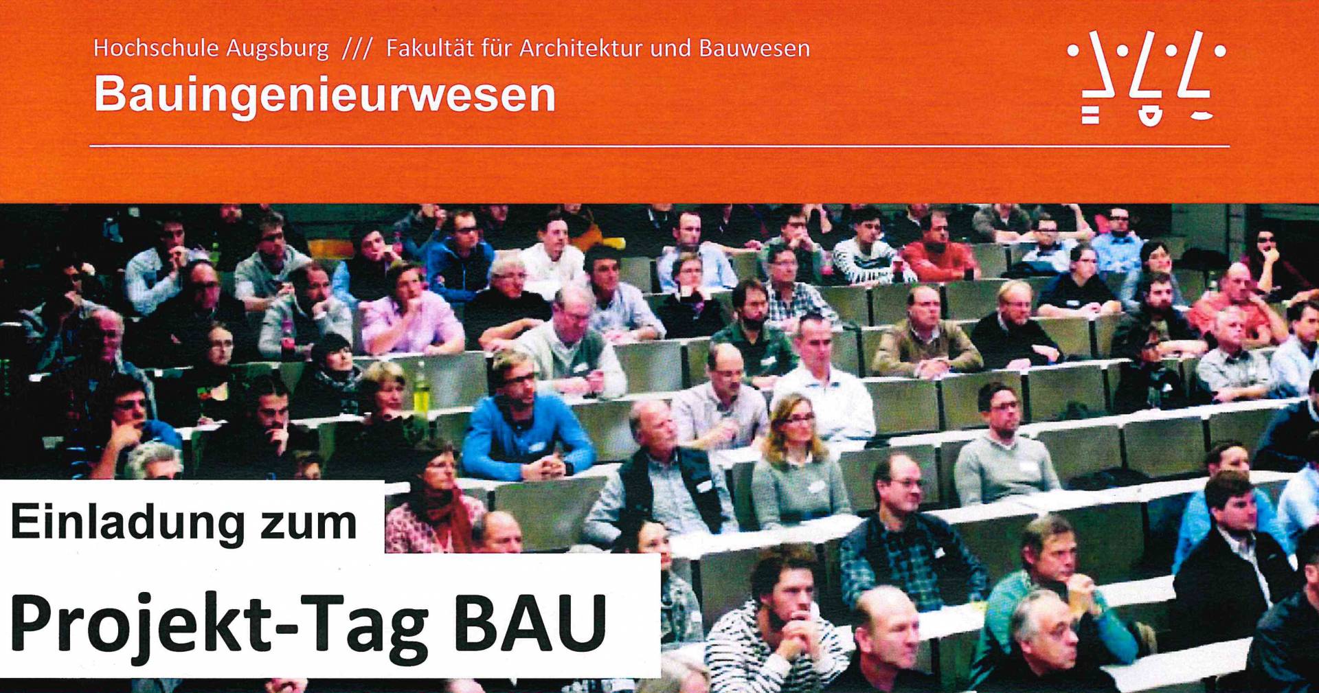 Flyer Projekttag BAU