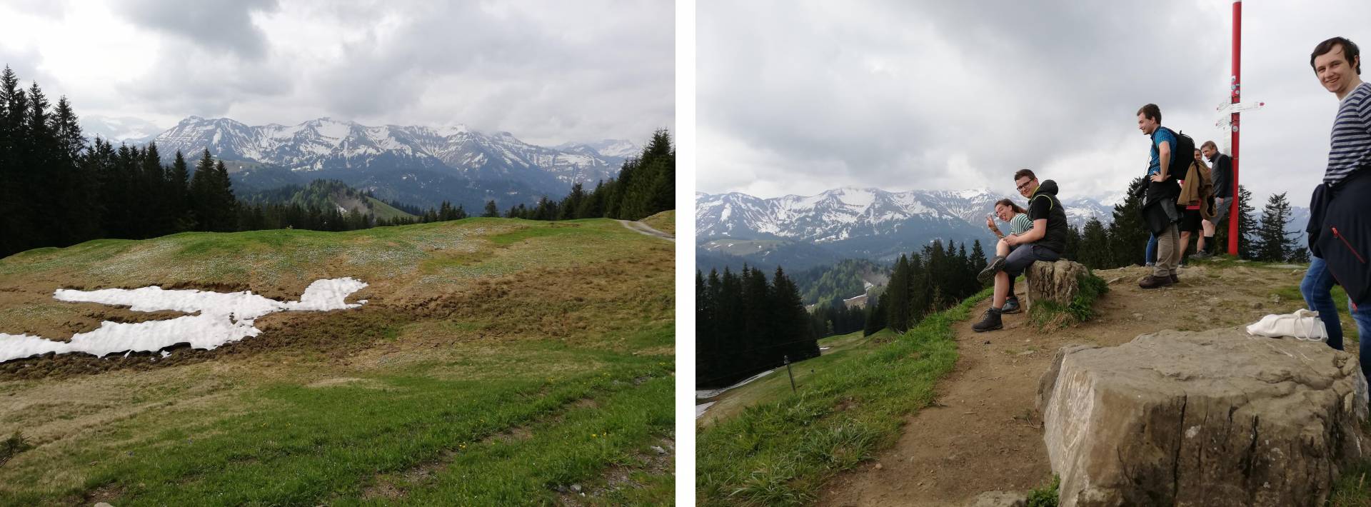 Alpenlandschaft erkunden