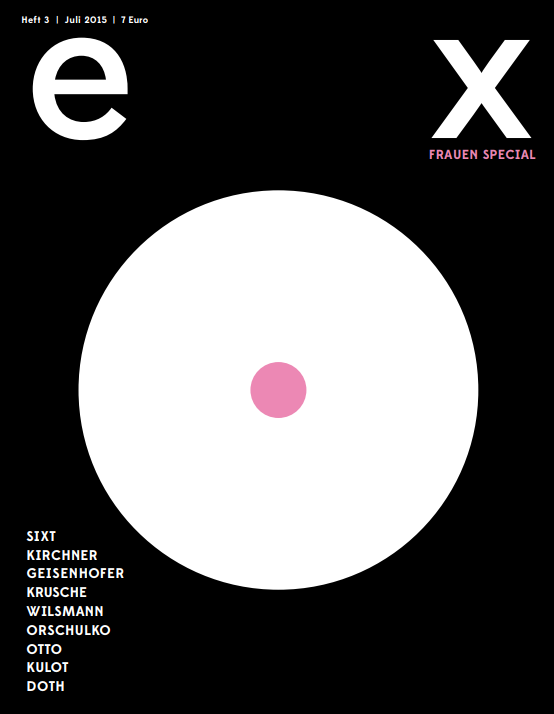 Cover e x Magazin Heft 3