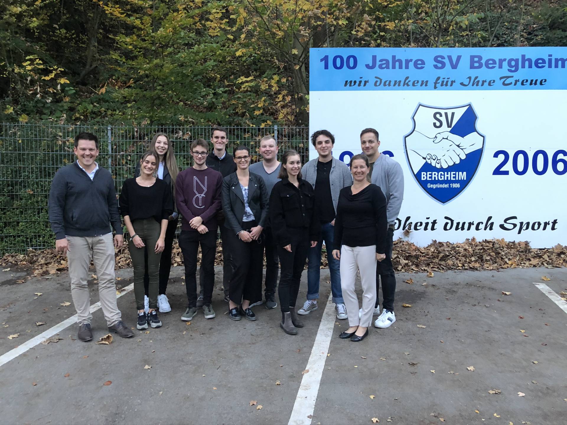 KickOff des Projekts Stadt-Land-Sport beim SV Bergheim.