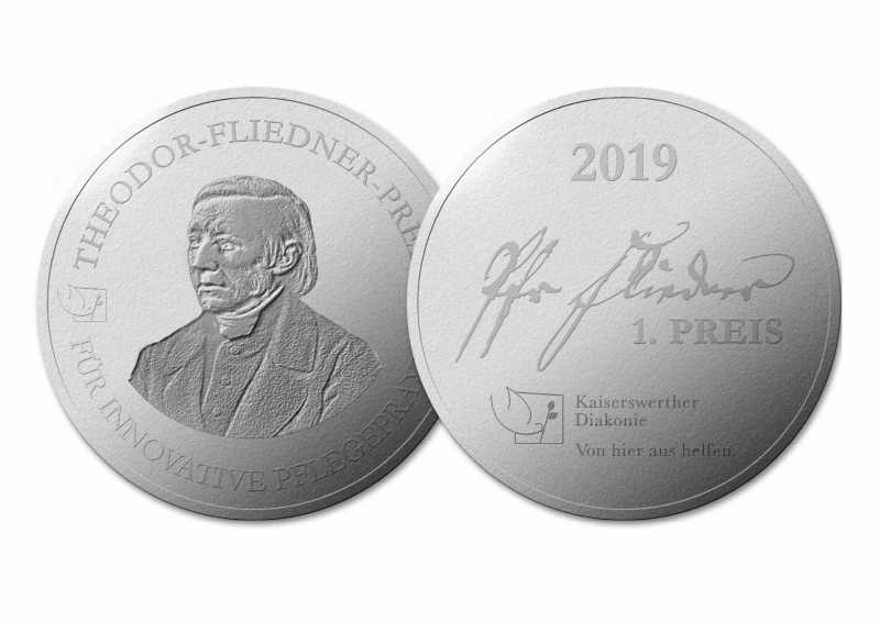 Projekt SMILe gewinnt Theodor-Fliedner-Medaille für innovative Pflegepraxis der Kaiserwerther Diakonie