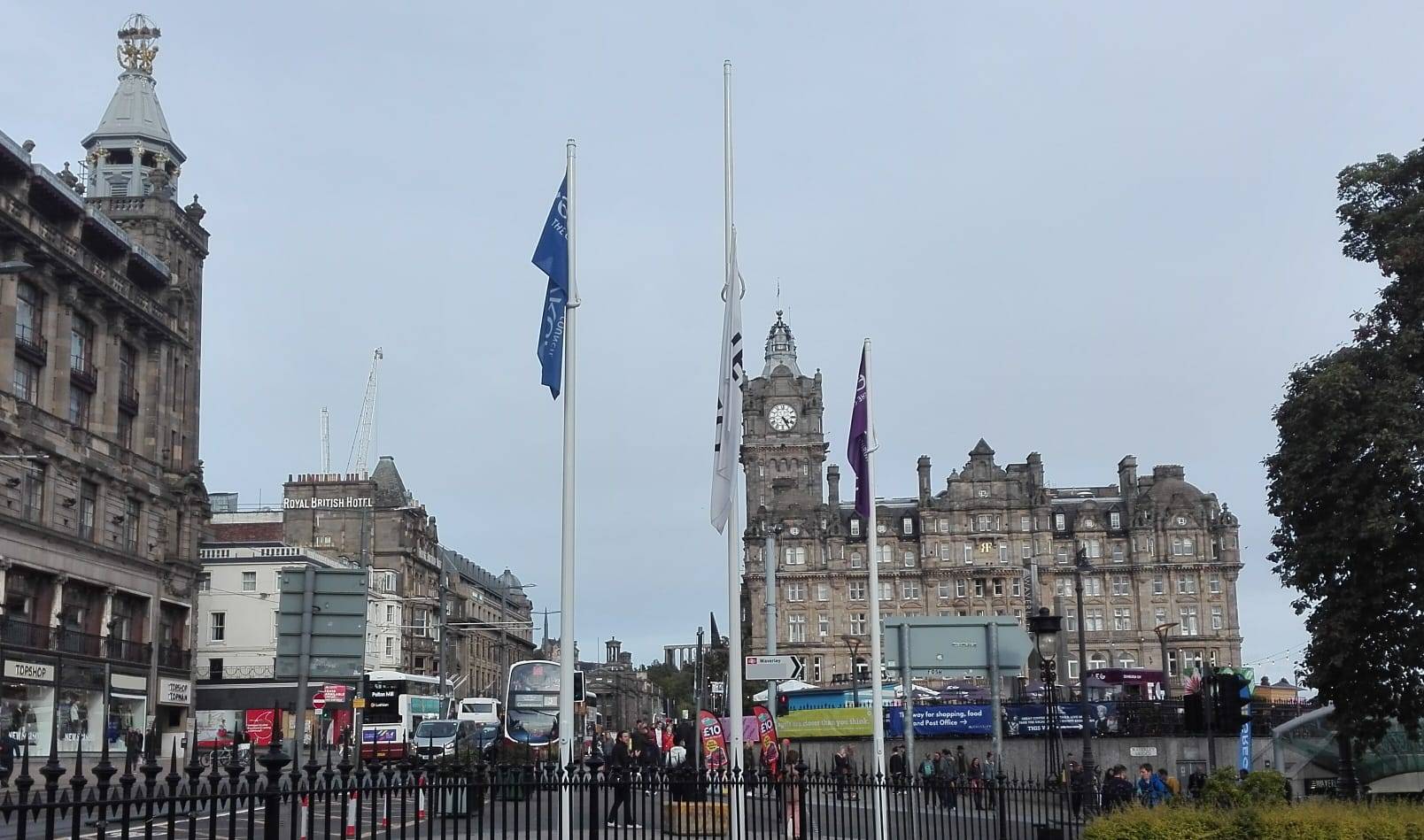 Stadtzentrum Edinburgh