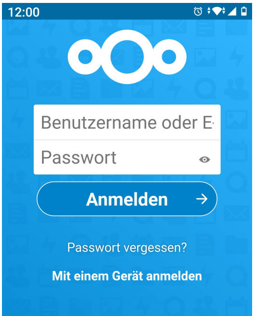 Nextcloud App. Dateien mobil verwalten 