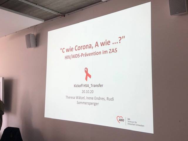 Auftaktveranstaltung zum Service-Learning-Projekt "C wie Corona. A wie Aids"