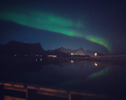 Polarlichter in Norwegen