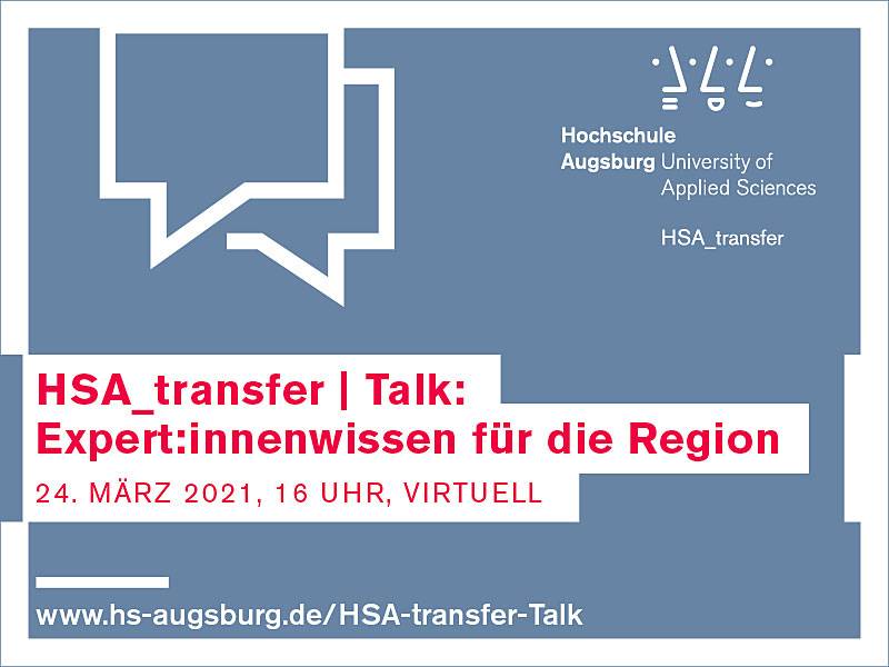 Banner: HSA_transfer | Talk am 24.03.2021