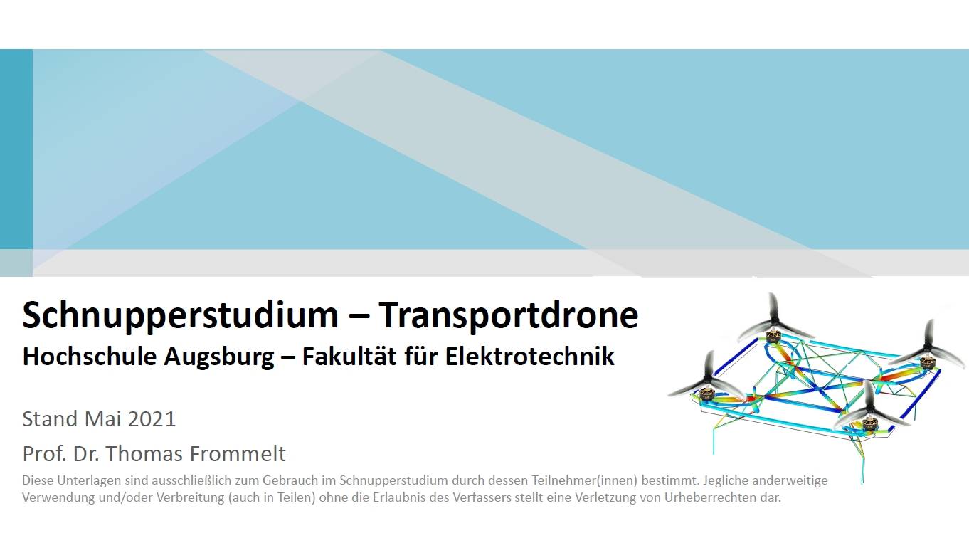 Vorlesungsunterlagen zum Schnupperstudium