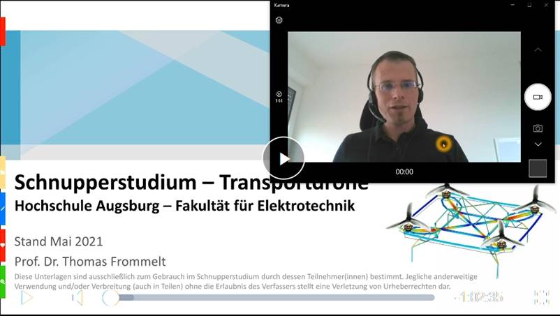 Video zum Schnupperstudium