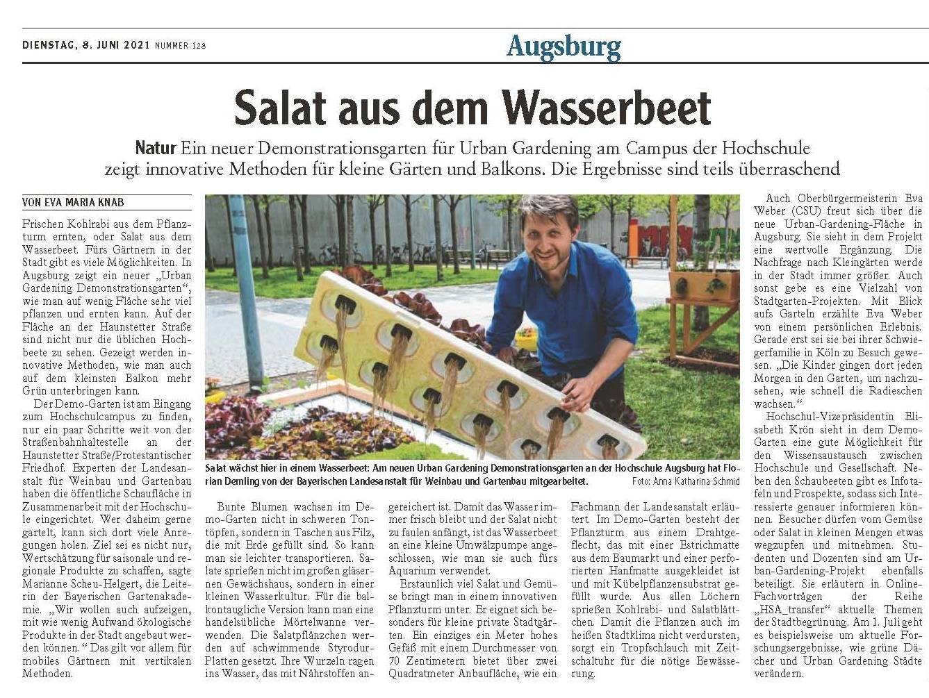 Augsburger Allgemeine, 07.06.2021, S. 9