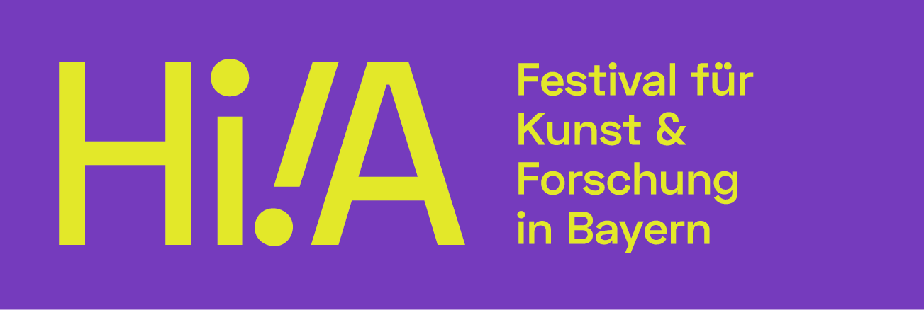 Logo Hi!A-Festival für Kunst & Forschung in Bayern