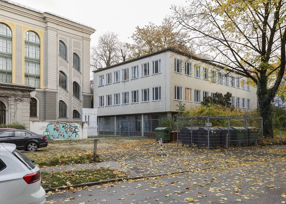 Alte Stadtbücherei Augsburg: Außenansicht