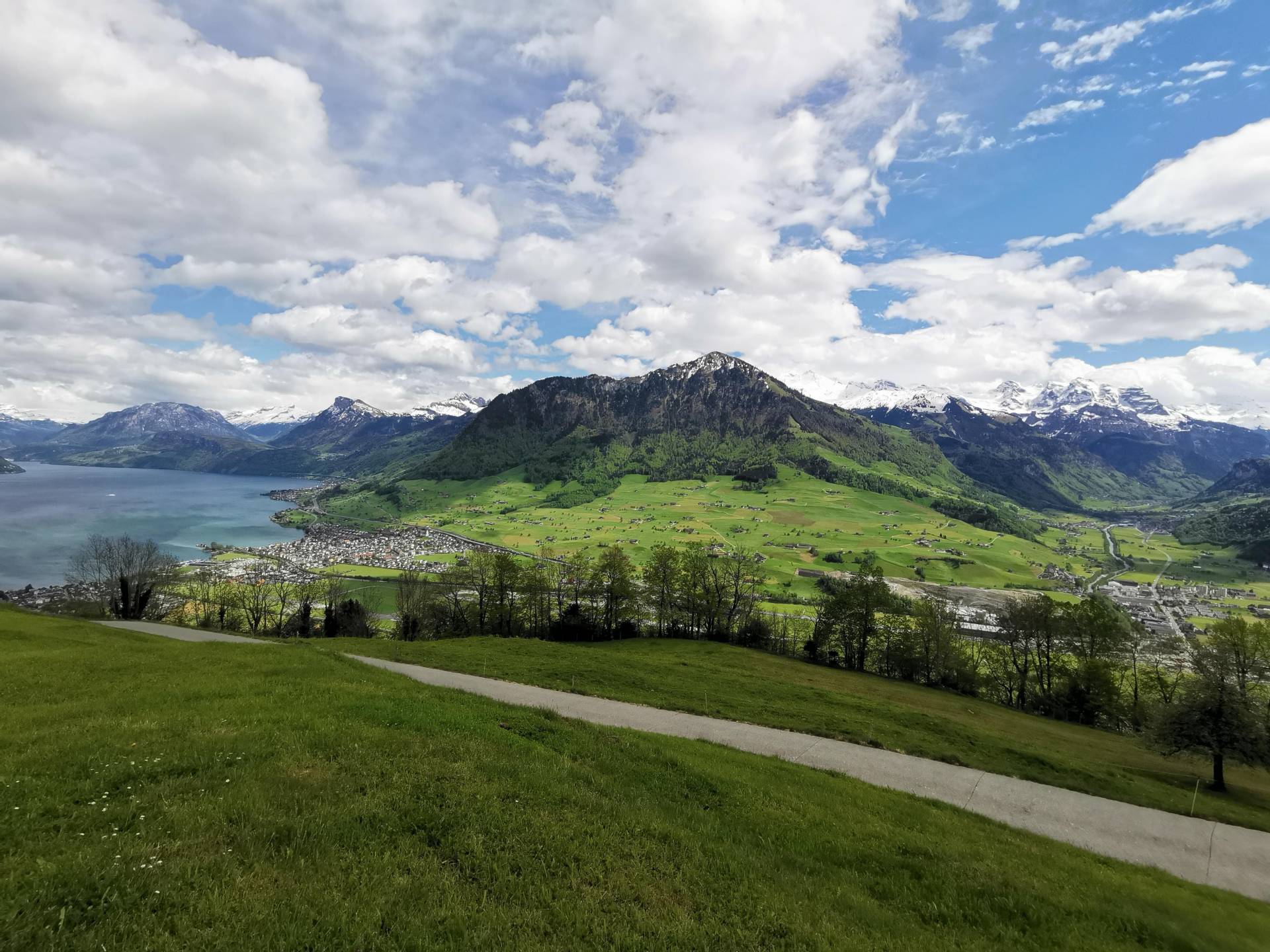 Berglandschaft in der Schweiz