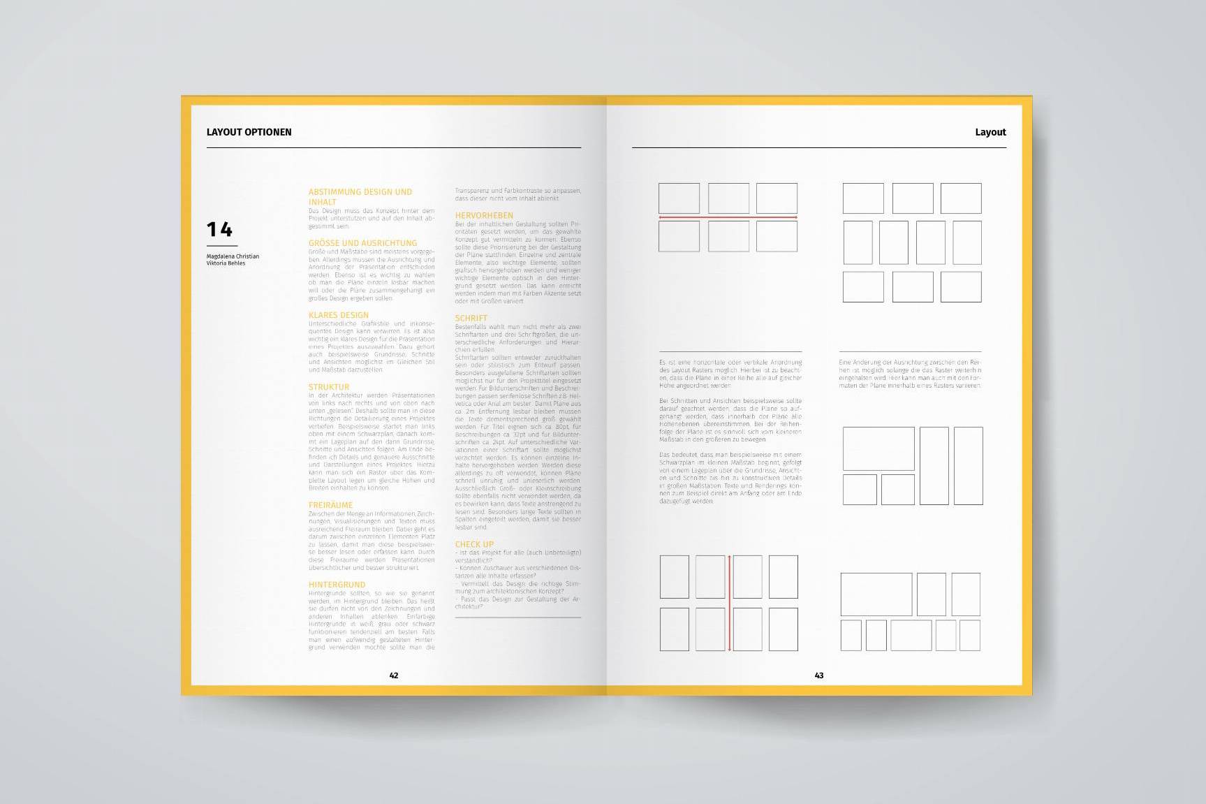 Layouts – Magdalena Christian und Viktoria Behles