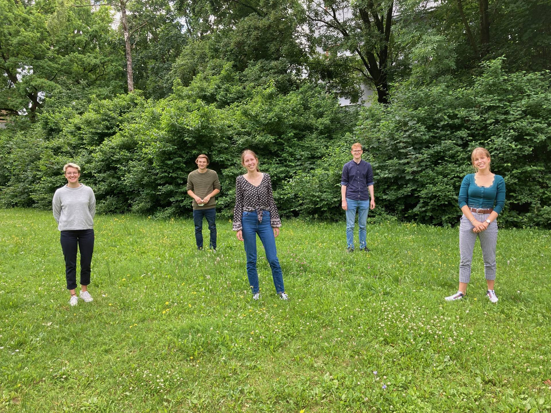 Kennenlernen der Teams beim Kickoff im Sommer 2021