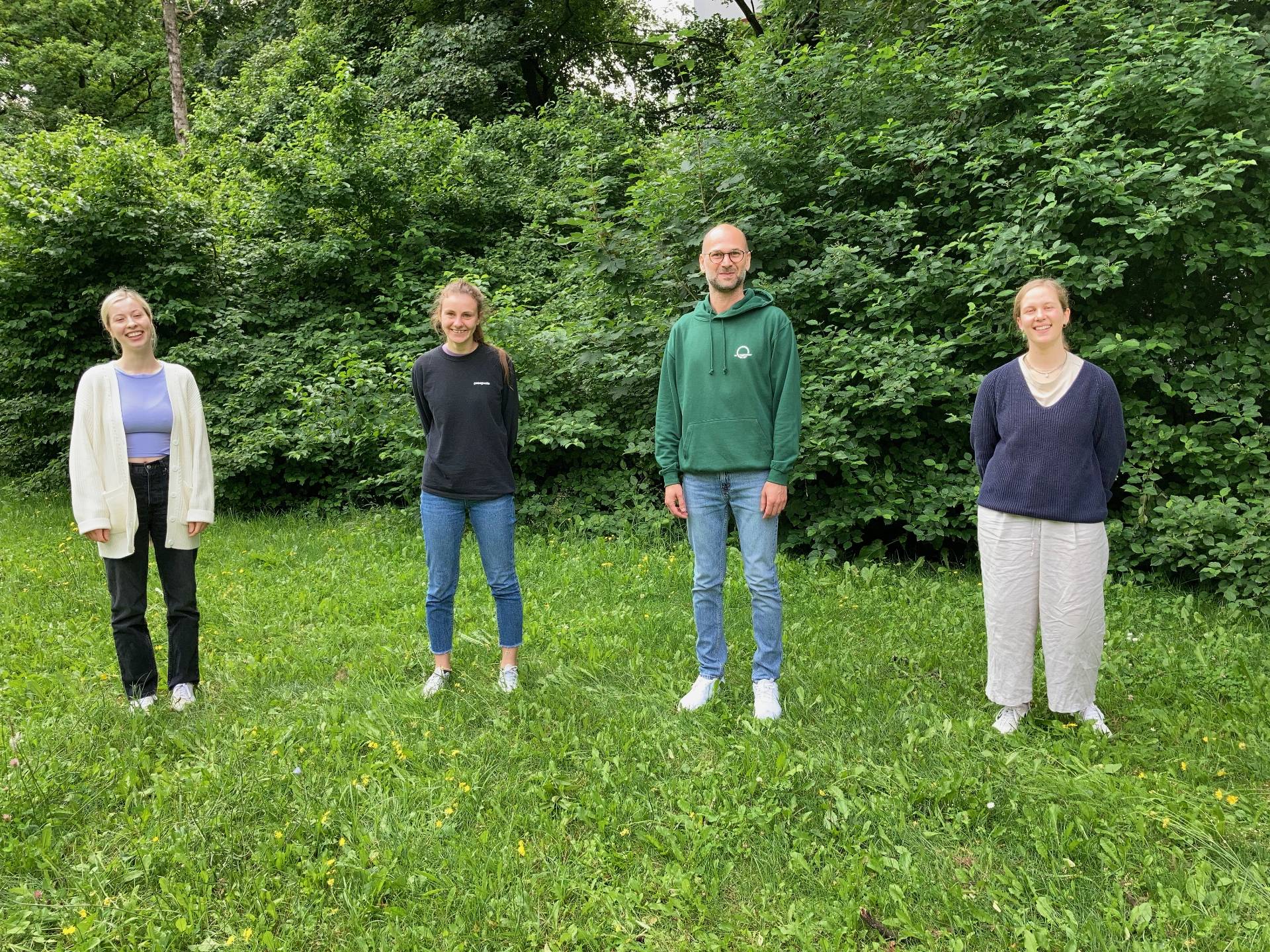 Kennenlernen der Teams beim Kickoff im Sommer 2021