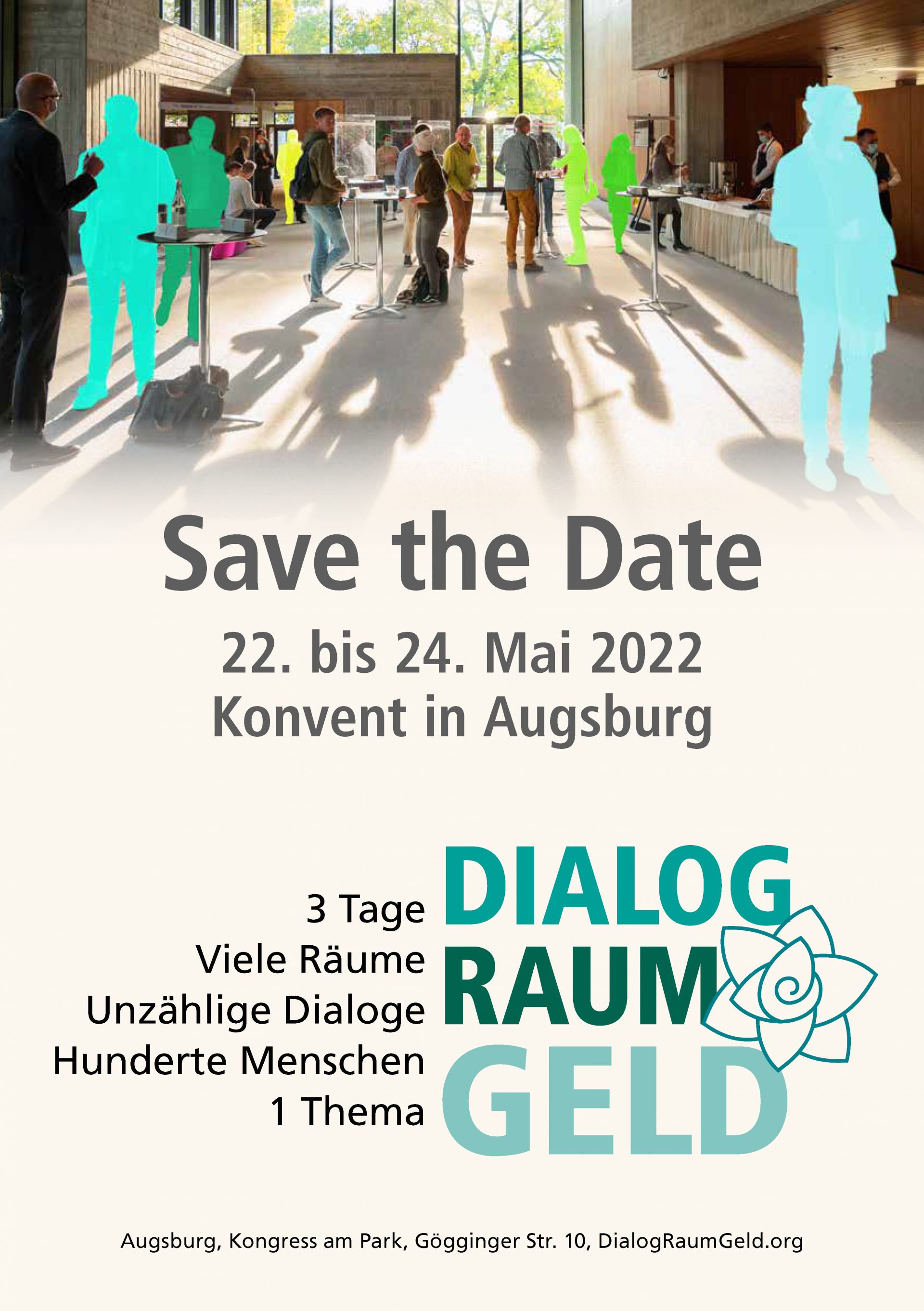Save the Date: DialogRaumGeld