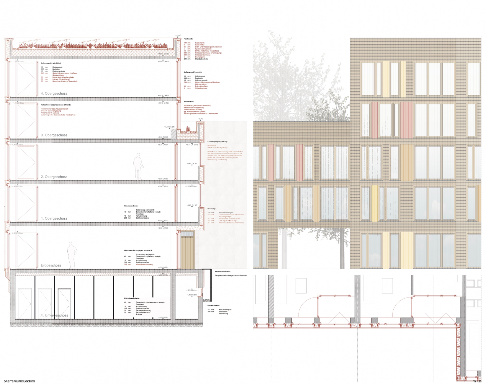 Plan Wohnheim