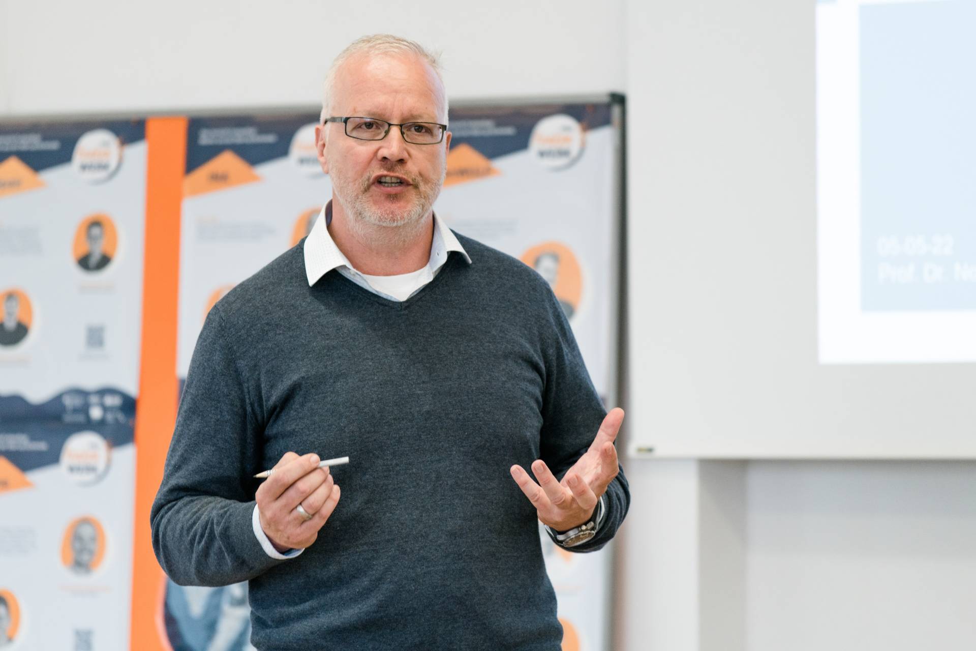 Prof. Dr. Norbert Gerth, Leiter des Referats Existenzgründung und der Initiative HSA_funkenwerk