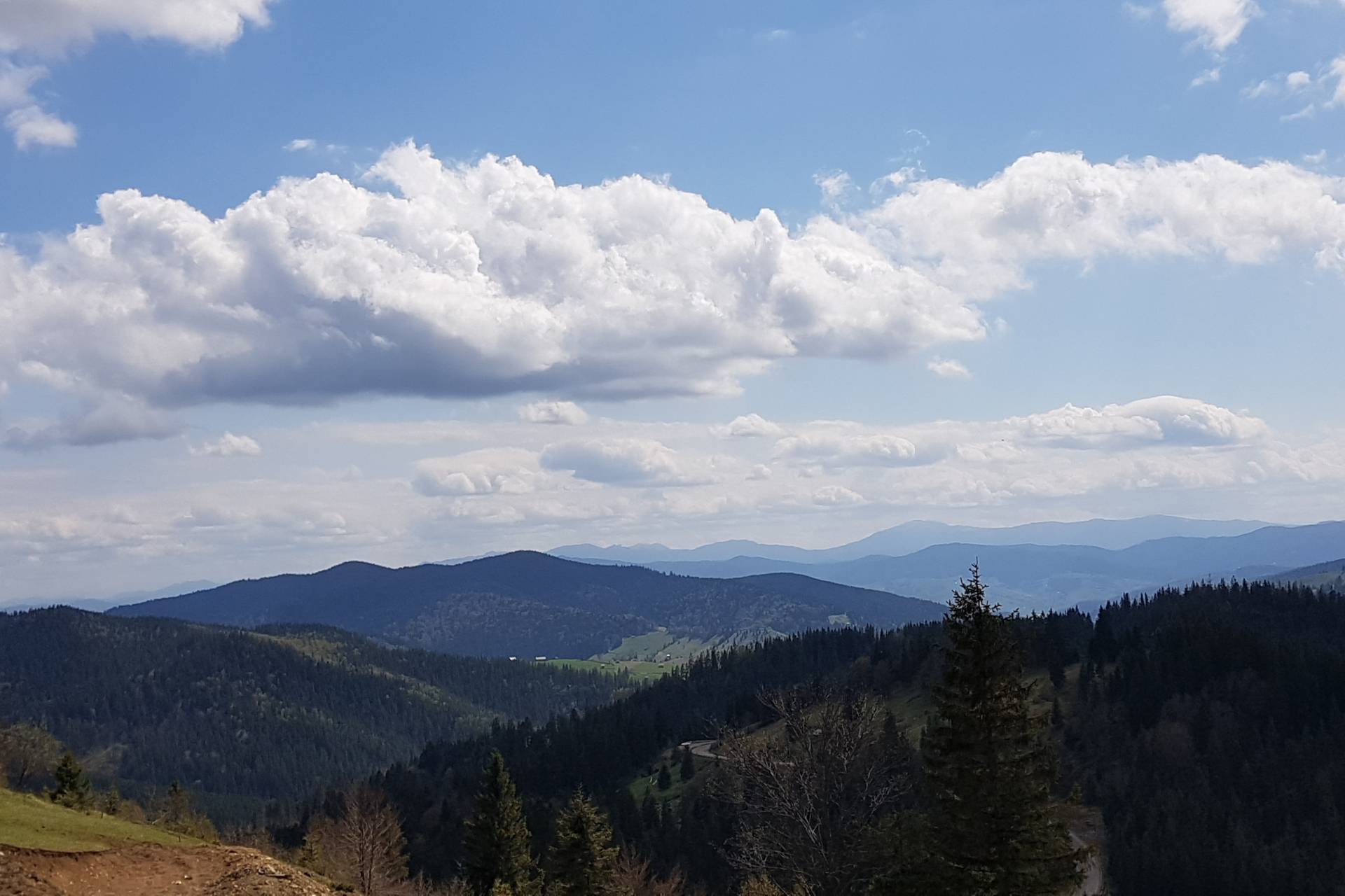 Landschaft in Rumänien