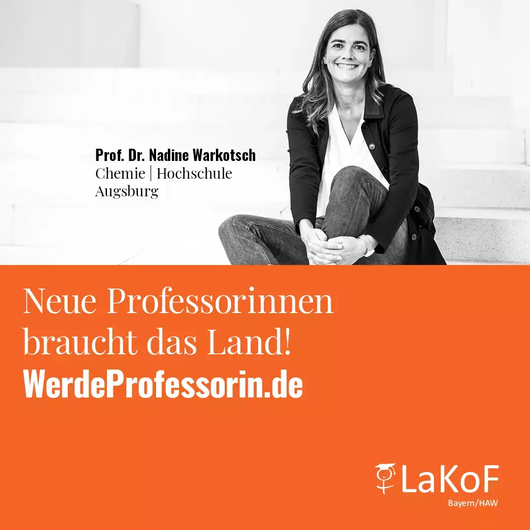 Werde Professorin Kampagne