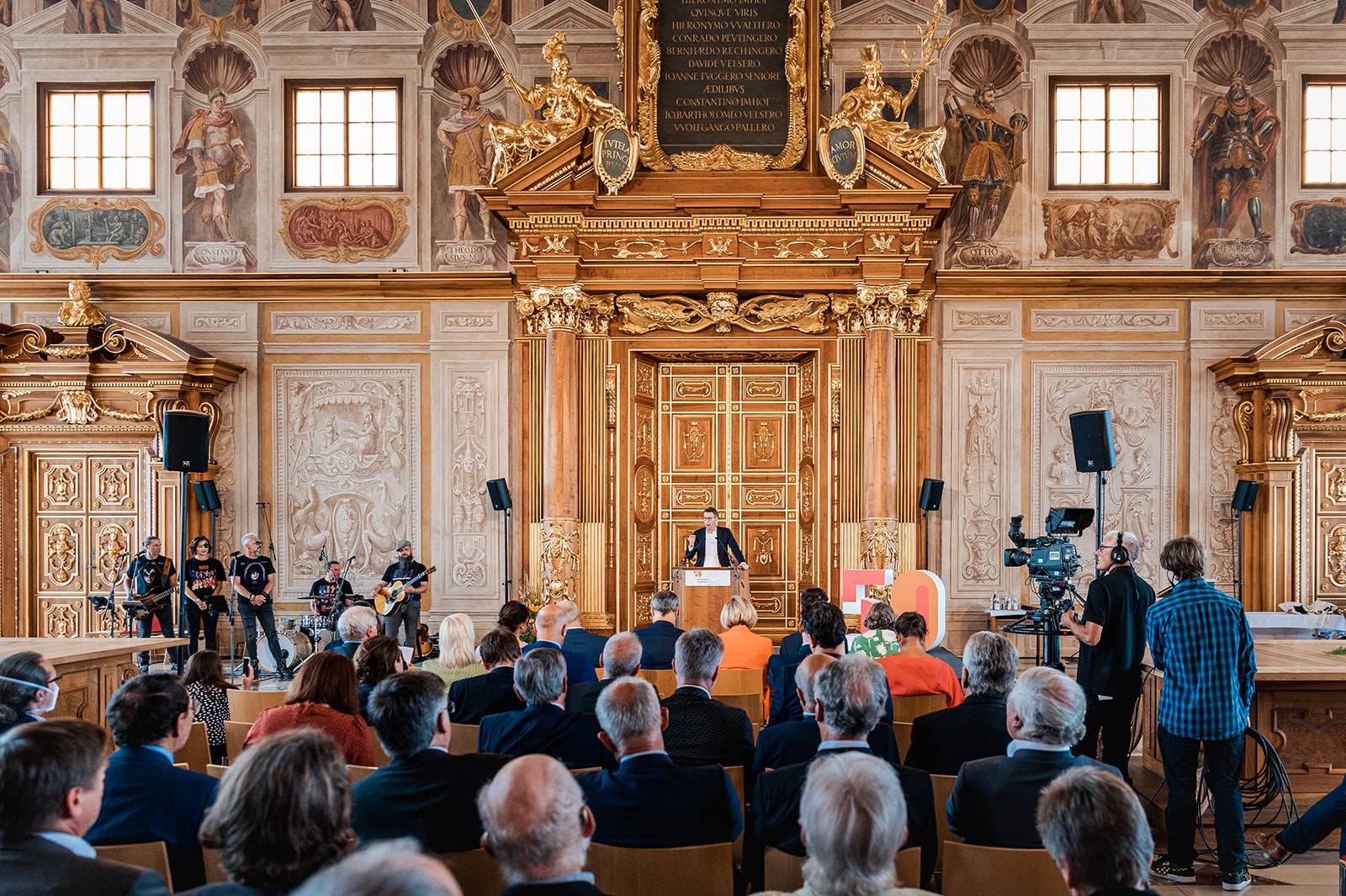 Markus Blume, Impression des Goldenen Saals 