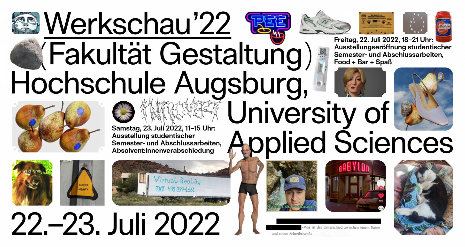 Werkschau '22 (Fakultät für Gestaltung)