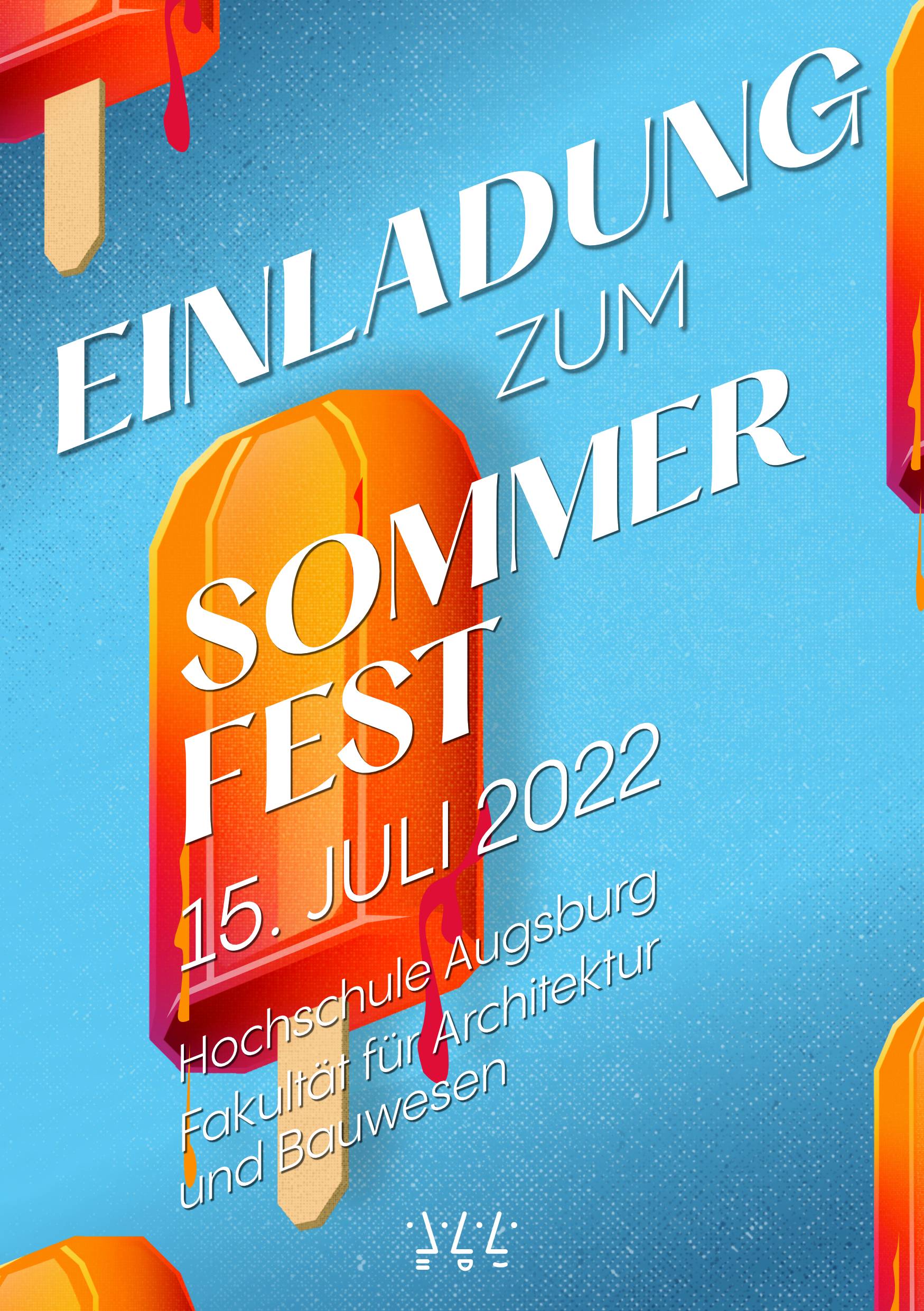 Einladungskarte Sommerfest