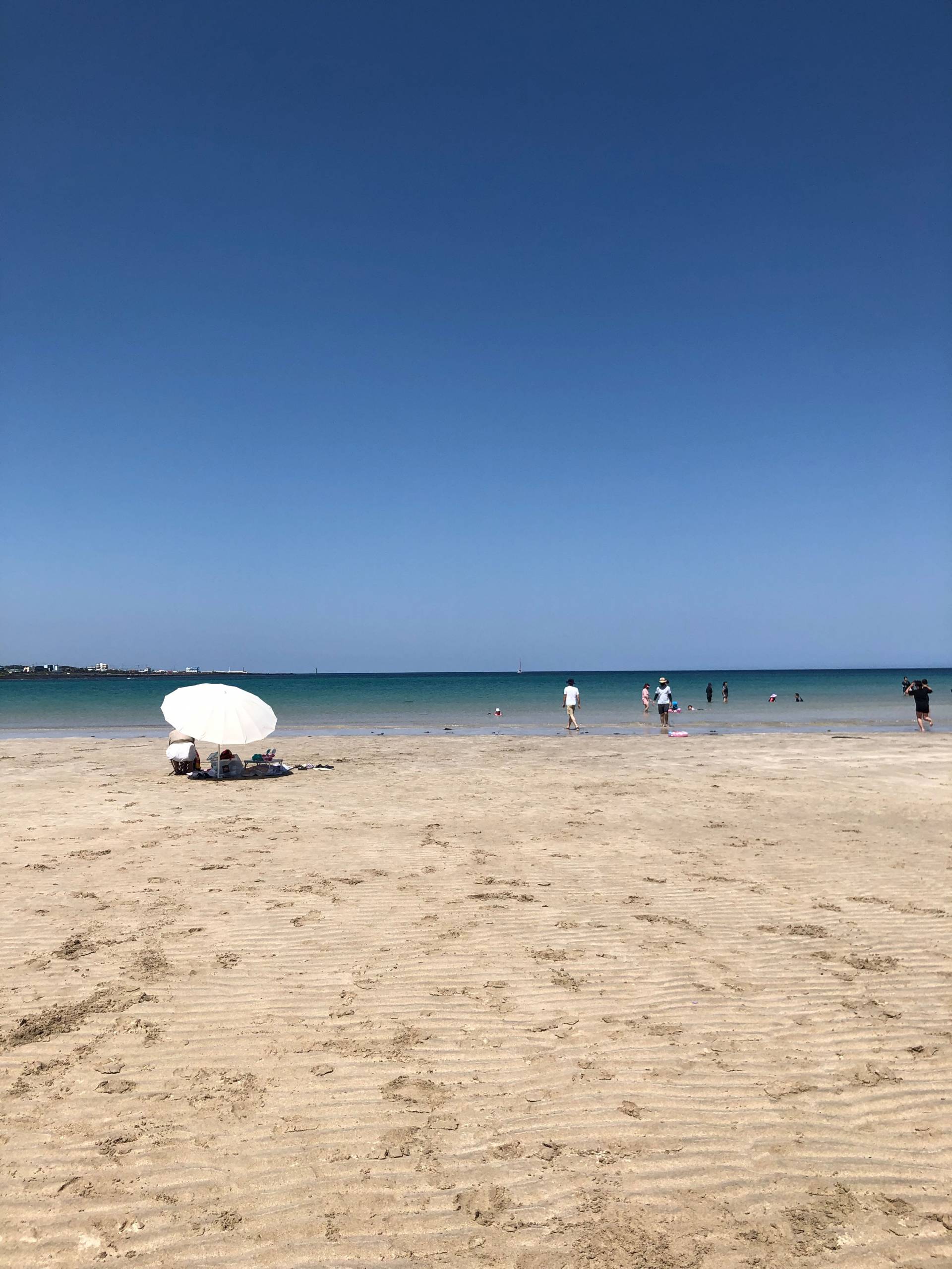 Strand auf der Insel Jeju