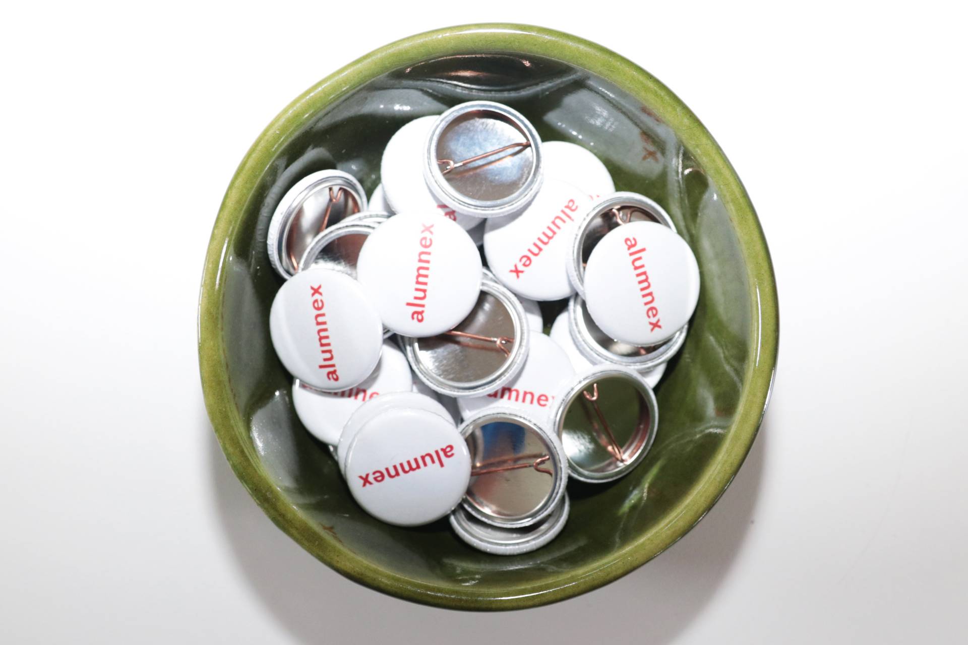 Buttons für unsere „Alumnex“