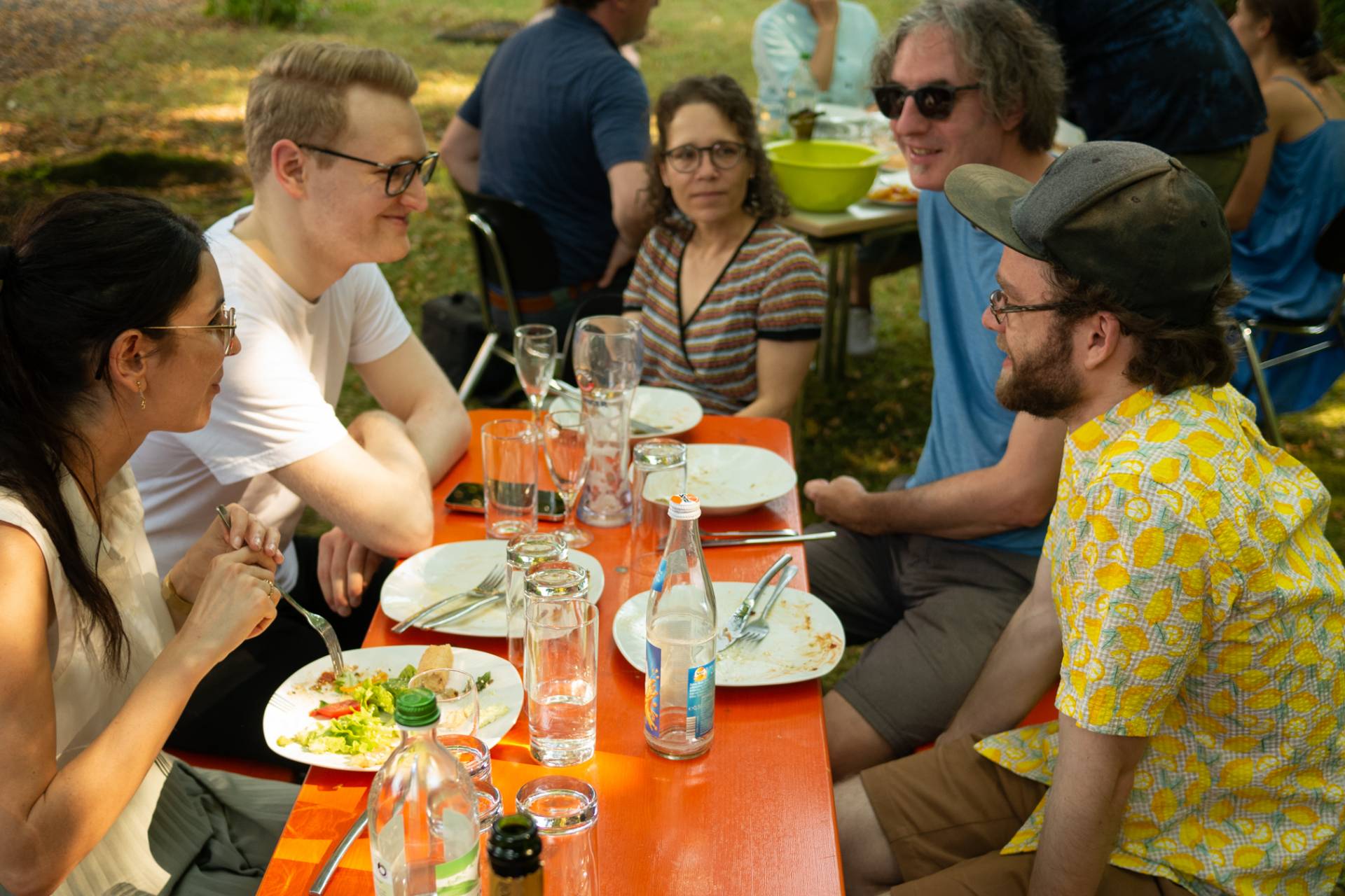 Von links nach rechts: Bianca Fasel, Daniel Neubert, Dr. Julia Sonnberger, Markus Wangler und Johannes Christopher