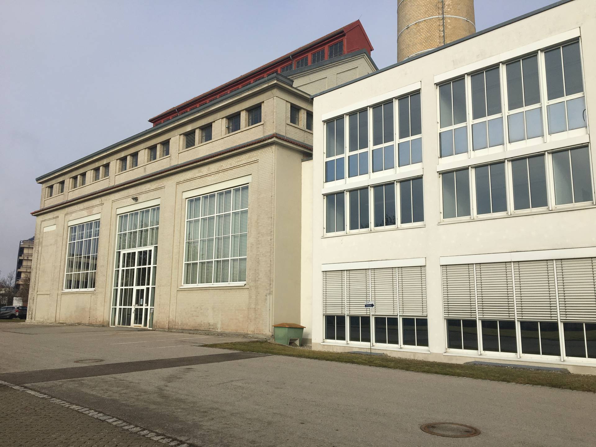 Kesselhaus beim Glaspalast Kesselhaus beim Glaspalast