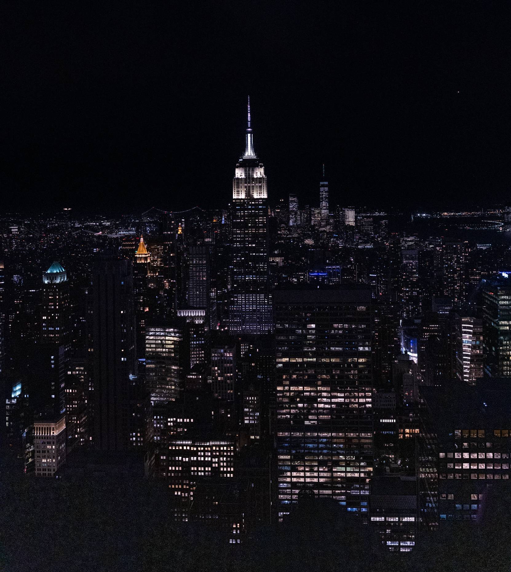 New York bei Nacht