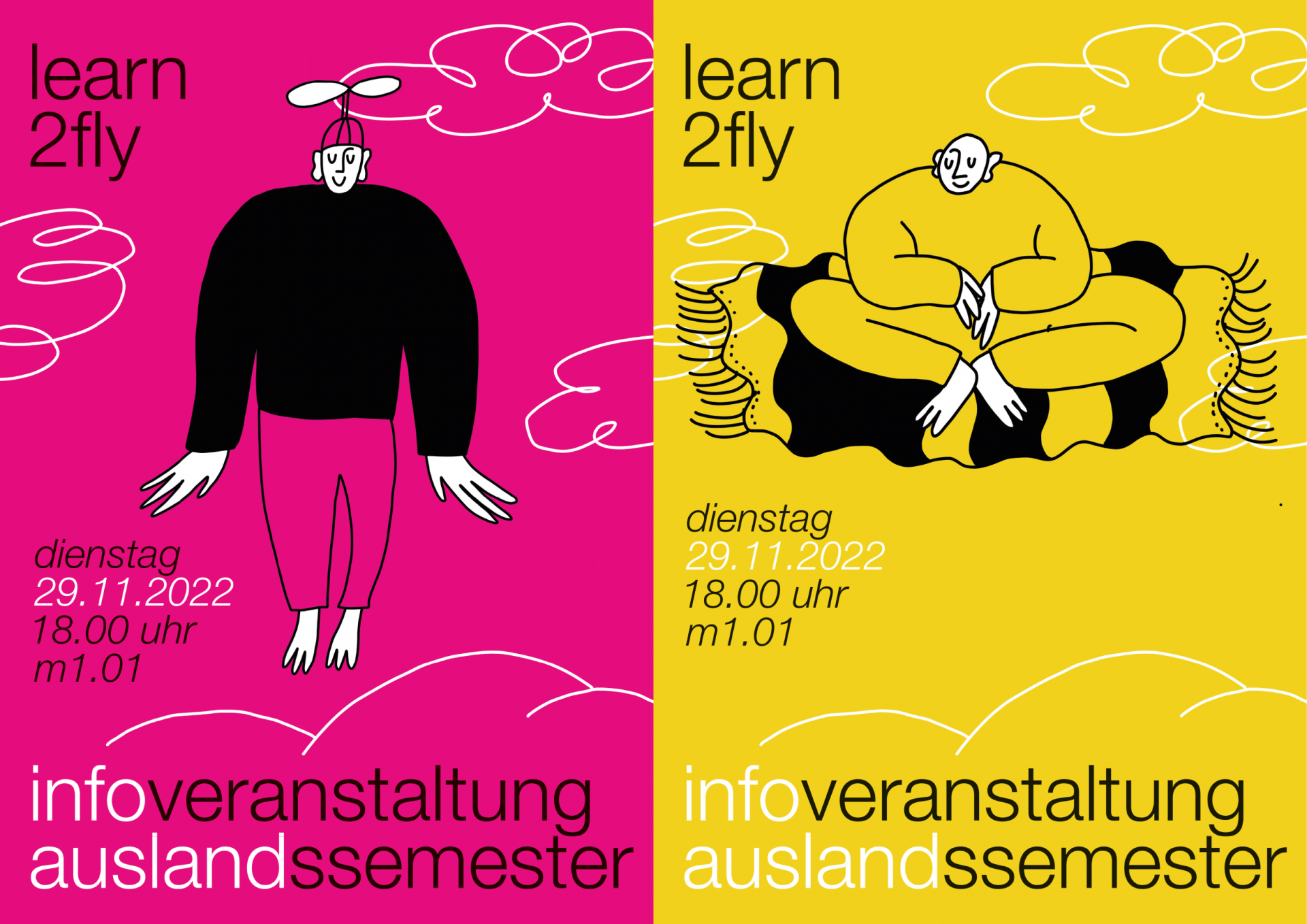 learn to fly poster learn to fly poster