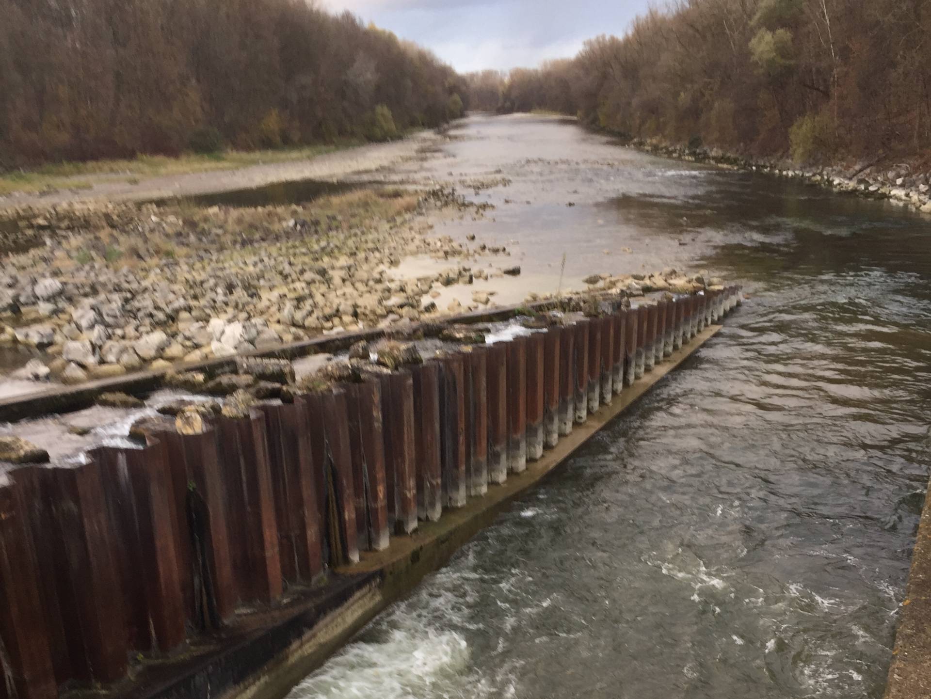 Fischpass für die Durchgängigkeit der aquatischen Lebewesen