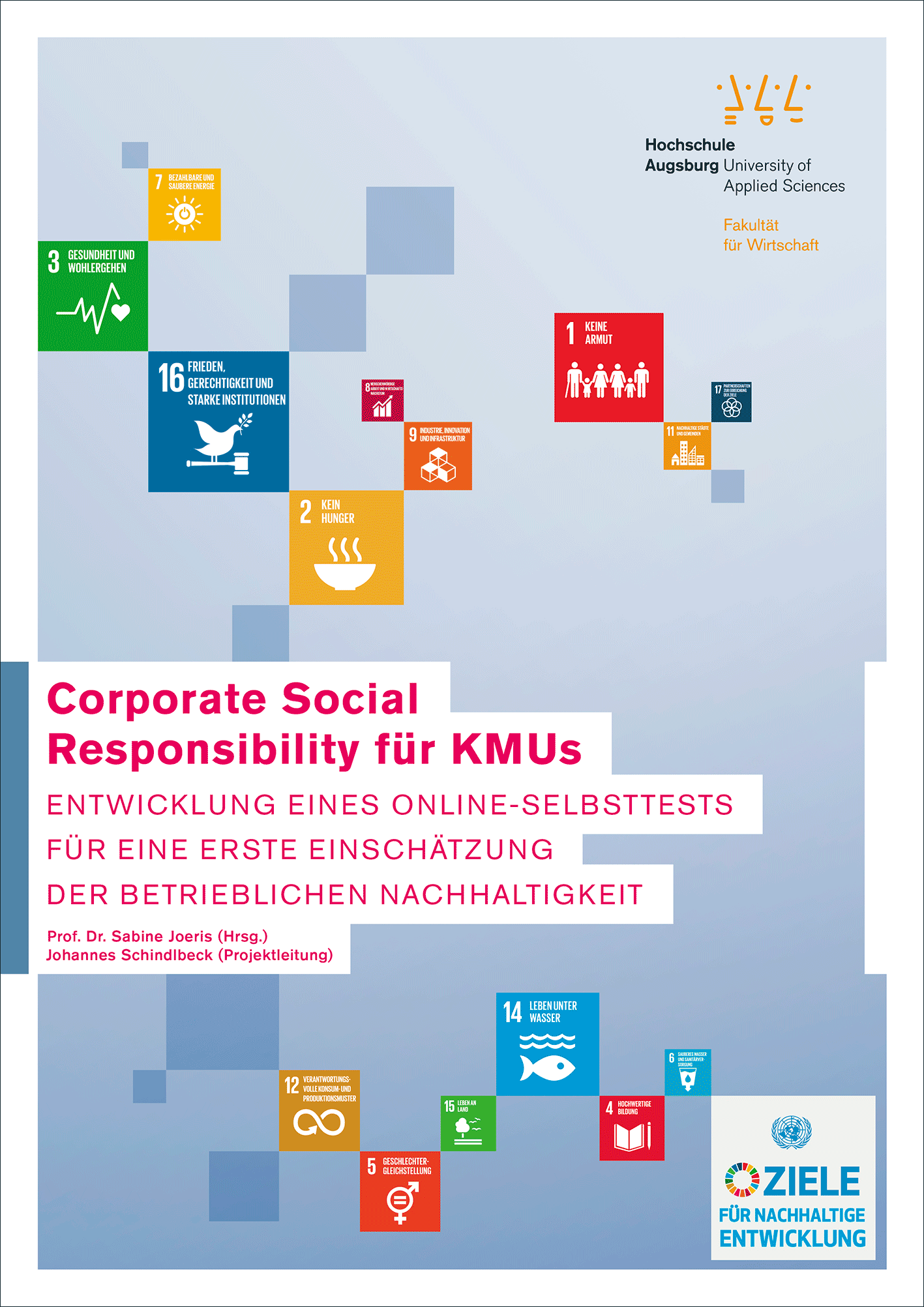 Titelbild der Publikation „Corporate Social Responsibility für KMUs“