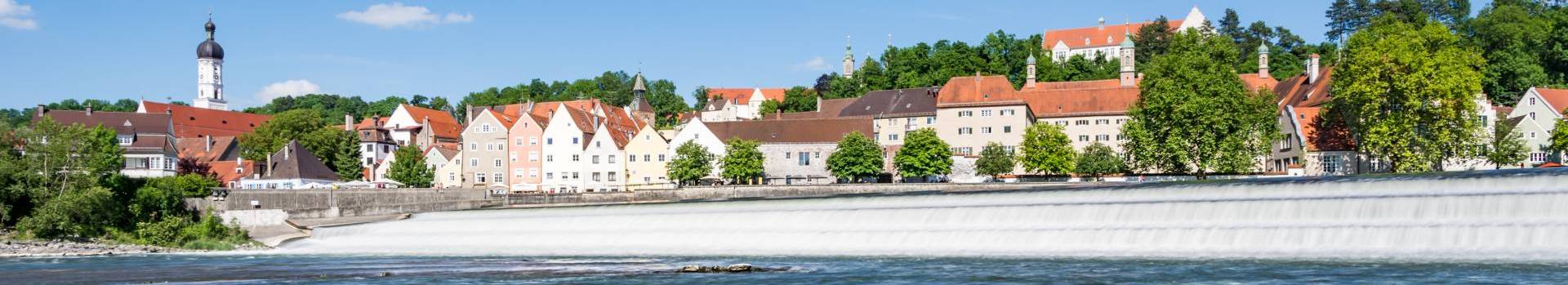 Panoramaansicht von Landsberg am Lech. Foto: Colourbox/Hochschule Augsburg