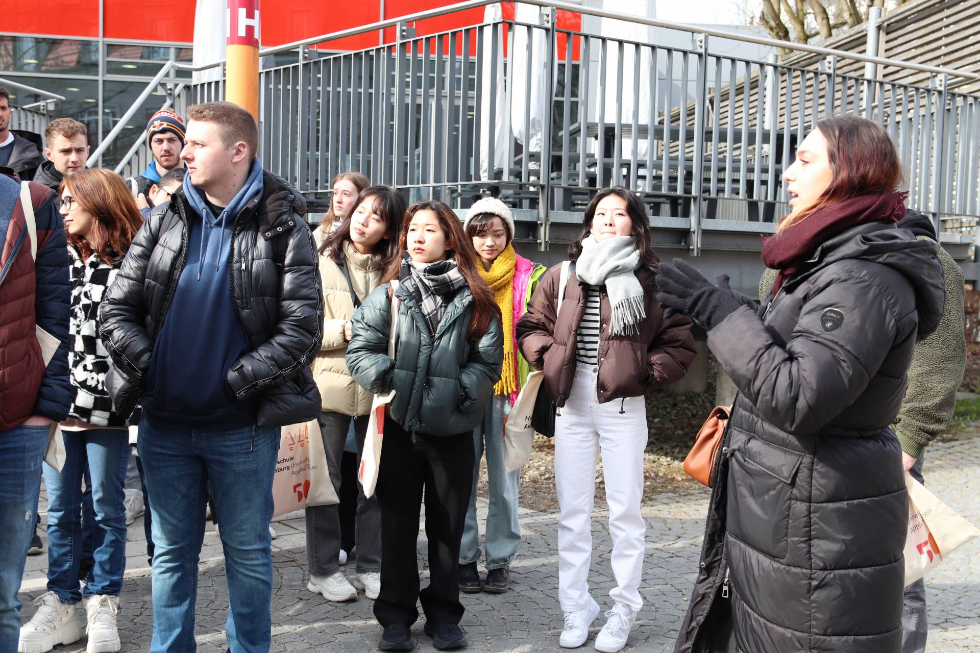 Campusführung mit International Students