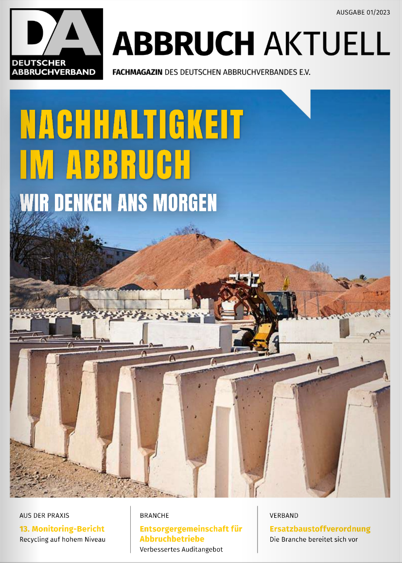 Abbruch aktuell - 01/2023